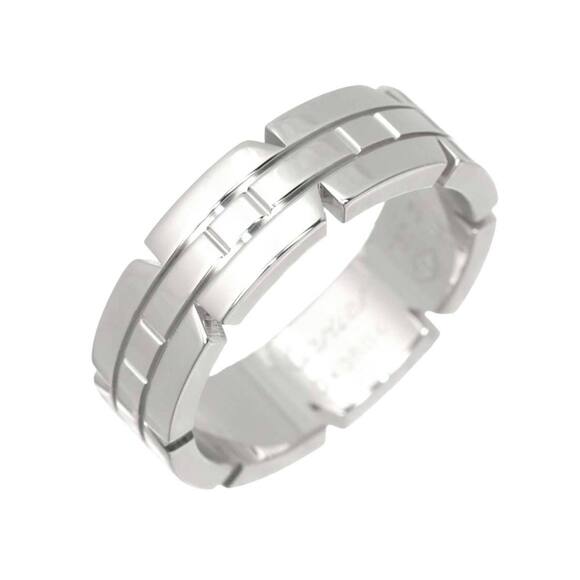 CARTIER Jewelry - Cartier Tank Française Ring #54, 18K WG (White Gold 750)